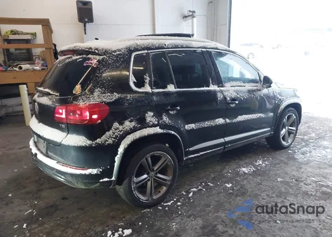 2017 Volkswagen Tiguan 2.0T Sport from USA, damaged, VIN WVGTV7AX4HK012313